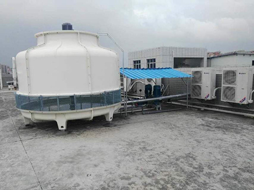 玻璃鋼冷卻塔工作的四個步驟,玻璃鋼冷卻塔工作過程