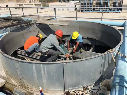 冷卻塔電機異響常見解決方法,冷卻塔電機異響聲音很大