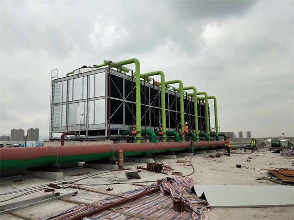 廣東康明冷卻塔為中國普寧國際商品城提供冷卻塔解決方案